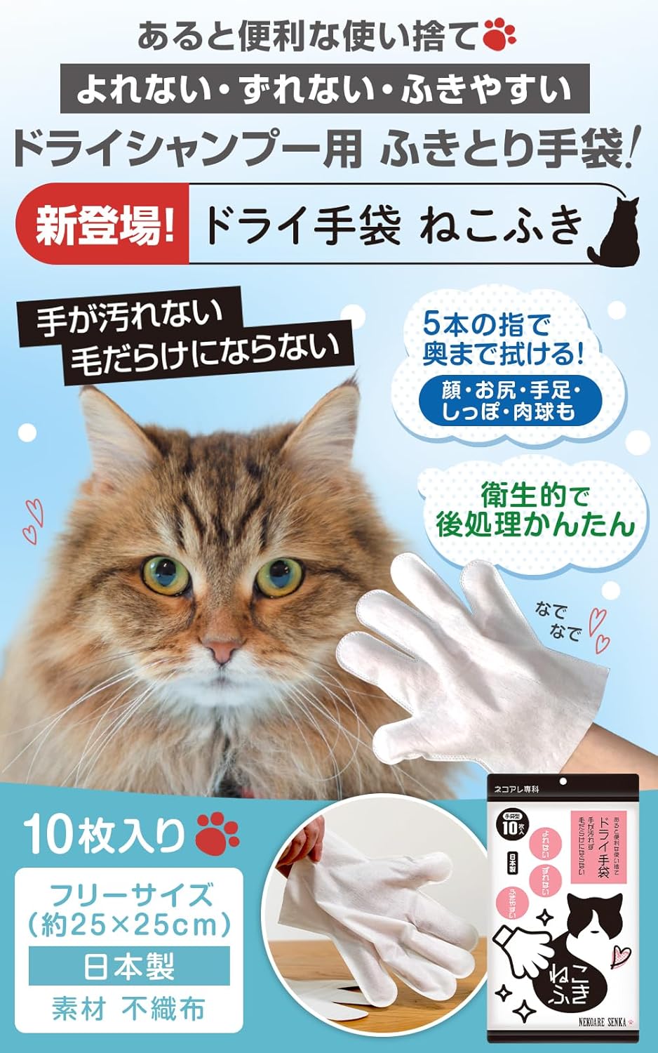 ねこふきの商品紹介